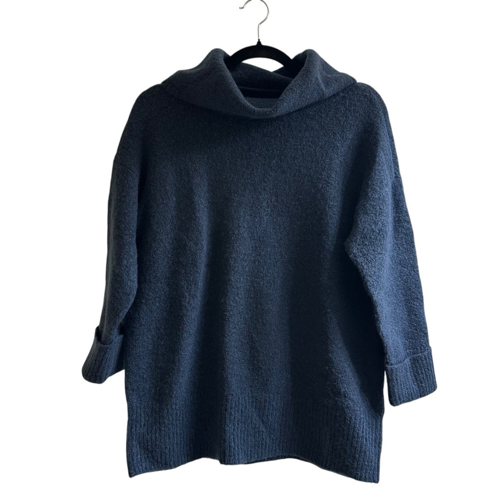 Vero Moda Navy Cowl Neck Sweater